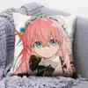 Bocchi Hitori Gotoh Bocchi the Rock   Pillow Covers Home Sofa Cushion Covers and Aecorative Custom