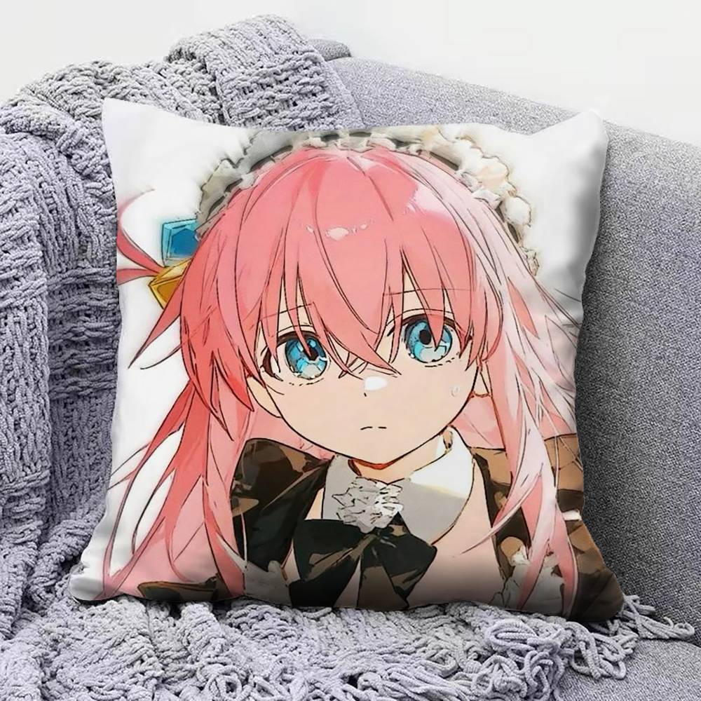 Bocchi Hitori Gotoh Bocchi the Rock Pillow Covers Home Sofa Cushion Covers and Aecorative Custom