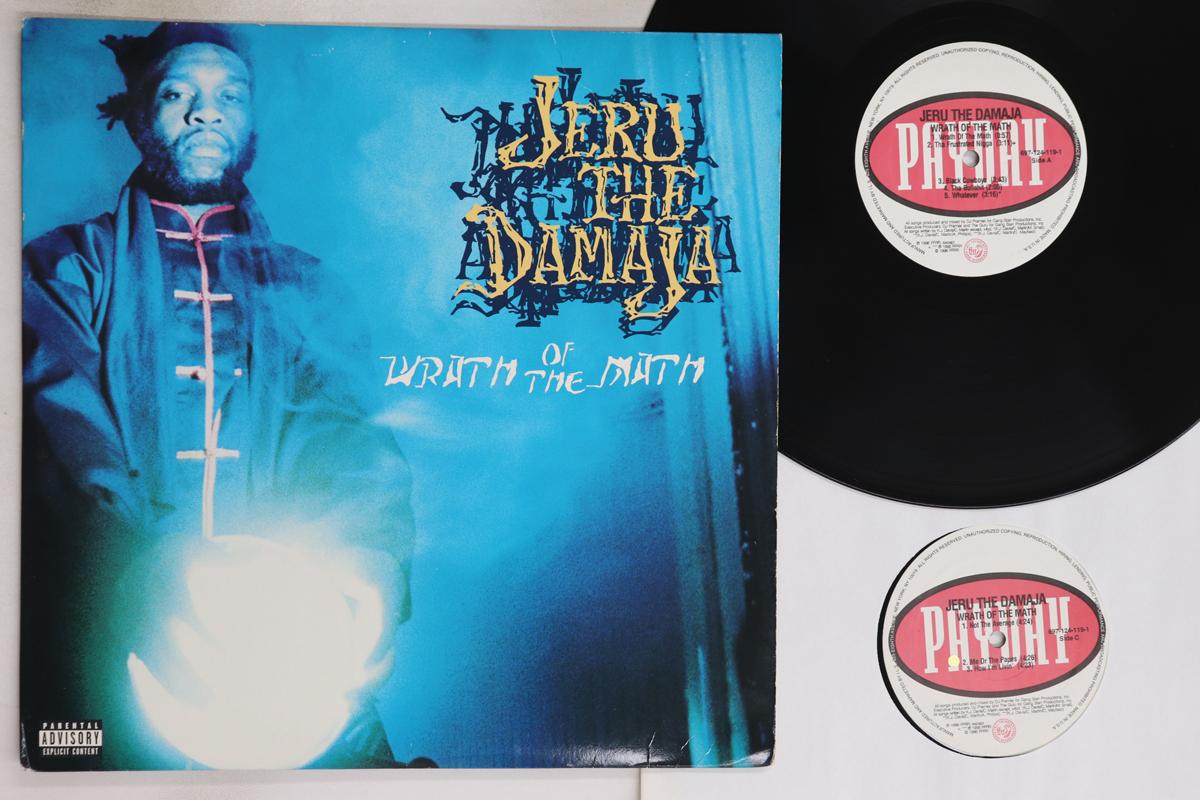 

LP Record JERU THE DAMAJA - Wrath Of Math 6971241191 PAYDAY 1996 US Rap & Hip-Hop/R&B Used