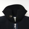 ENFOLD 22AW 300FA230-1930 Navy Soft Lambskin Melton Blouson Jacket 36 NavyUsed