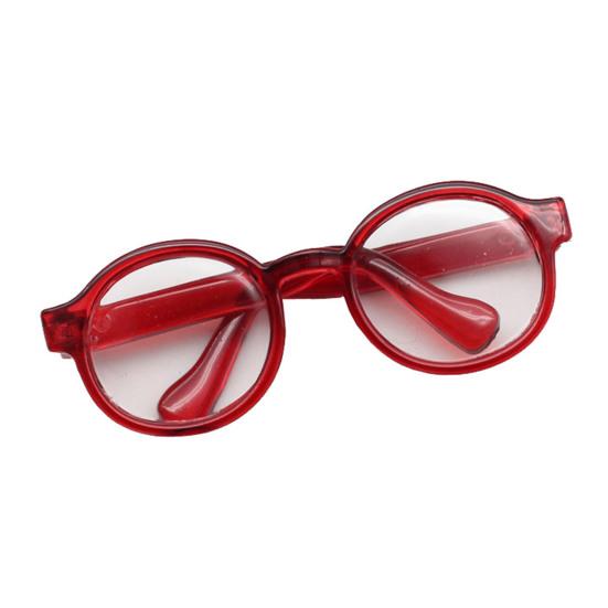 

Декоративные кукольные солнцезащитные очки Милые прозрачные пластиковые очки из ПЭТГ для кукол Модная одежда