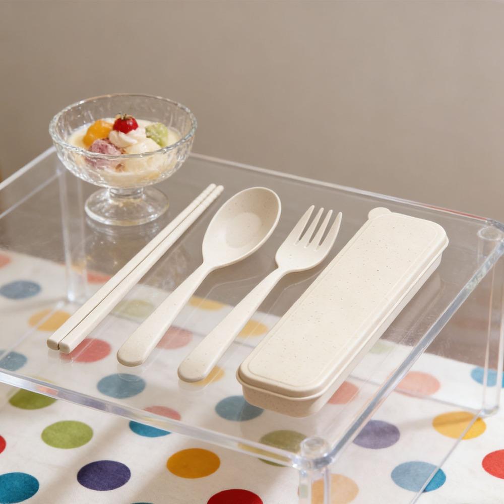 Smooth Surface Utensil Kit Lightweight Portable  Set Convenient Dinner Set  Picnic