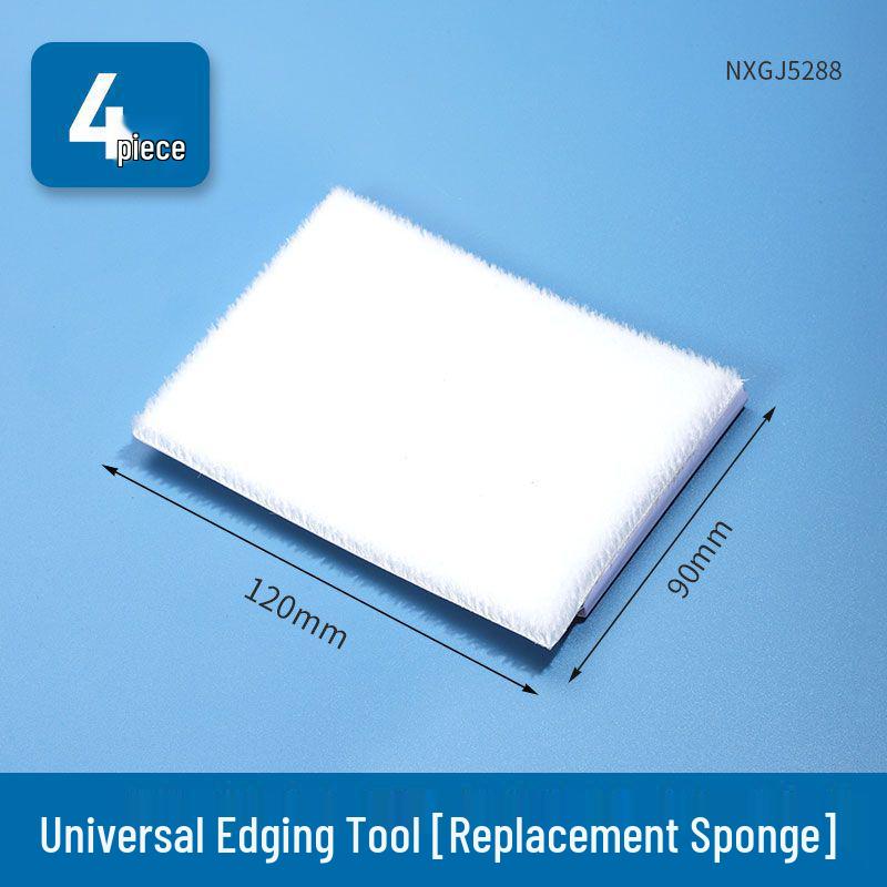 Universal Latex Edge Trimmer: Precision Paint Separation & Trimming Tool with Painter Sponge Brush