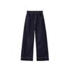 ASK JUNIOR Girls' Loose Straight-Leg Denim Jeans