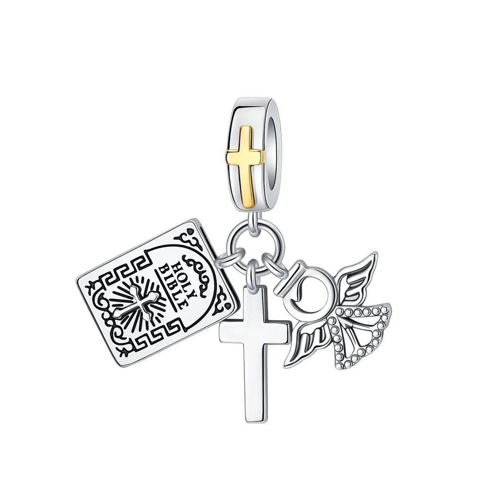 Copper Yellow Sunflower Scarecrow Ginkgo Charm Compatible With Authentic Bracelets Charm Bead Necklaces Diy Female Jewellery