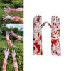 Cosplay Props Red Bloodstained Gloves For Escapism And Horror