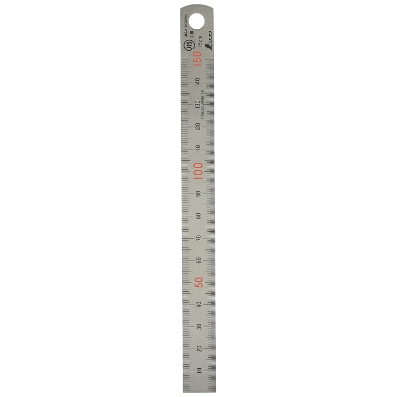 HOZAN Metal Ruler, Straight Ruler, 150mm SB-42
