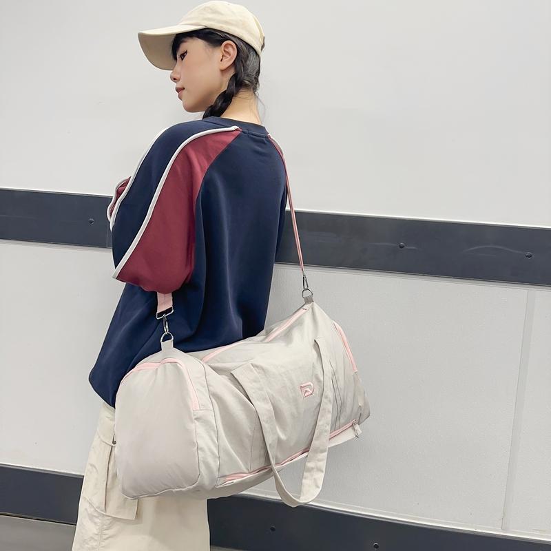 Men's Travel Bag Women's Shoulder Duffel Bag Separation Shoes Bags Sports Yoga Bag Fitness Bag Dry Wet Separation Storage Crossbody Bag