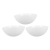 3pcs White Plastic Mushroom Lampshade Replacement Bowl Globe For Floor Lamp Pendant Ceiling Fan Wall Sconce Chandelier Light