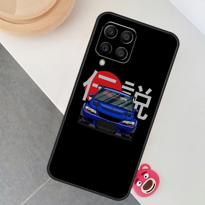 Yellow Jdm Cars Case For Samsung Galaxy M14 M34 M54 M33 M21 M31 M16 M36 M56 M53 M13 M12 M32 M52 M15 M55 M35 Samsung M13 4G