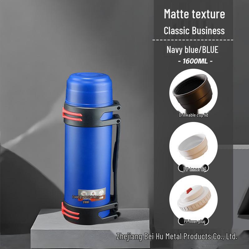 

2 л Велика місткість 304 Нержавіюча сталь Ізольований Чайник для подорожей на відкритому повітрі 1000ml