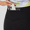 Saucony Running Training Soft Stretch Slim Fit Knitted Three-Quarter Sports Shorts Women shorts Black SC1240007A-BK01
