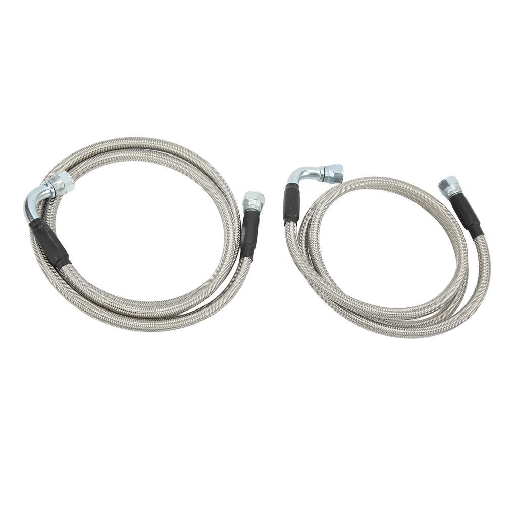 Transmission Cooler Hose Metal Cooling Lines Fitting Kit for TH350 700R4 TH400 4L80E