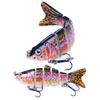 10-Color 10cm 18.2g Six-Section Hard Bait Lure for Sea Fishing