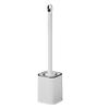 Wall-Mounted Bathroom Toilet Brush Set with Long Handle and Base - New Model for Efficient Cleaning