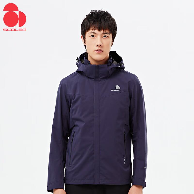 SCALER Men s Casual Two-Layer Outdoor Jacket F2613901 M