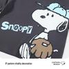 Snoopy Boys' Faux Two-Piece Long-Sleeve T-Shirt