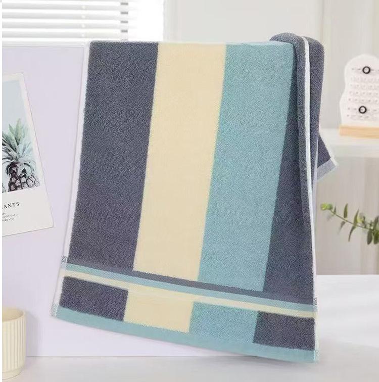 Men s and Women s Soft, Lint-Free, Absorbent Cotton Face Towels - Thick, Skin-Friendly Bath Towels 34x74 cm
