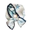 Line Masang Silk Silk Scarf Spring And Summer Double-Sided Silk Scarf Thin And Narrow Long Scarf Streamer Versatile