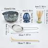 2pcs/4pcs/5pcs Japanese-style Matcha Set Matcha Bowl With Mouth Song Dynasty Tea Tip Tool Matcha Whisker Stand