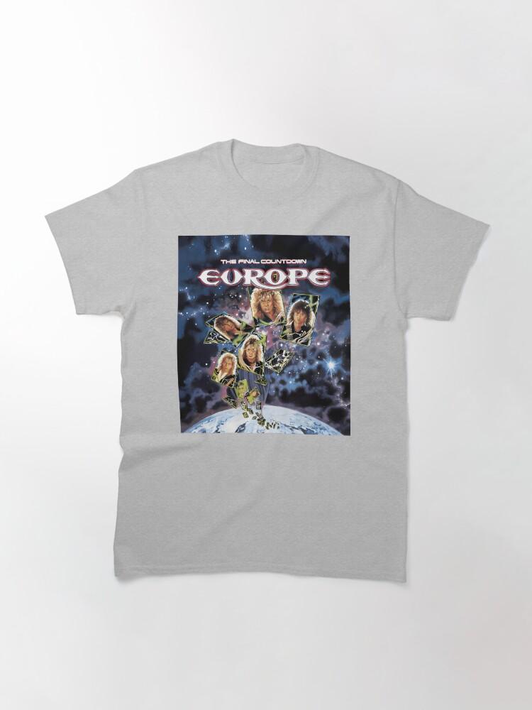 Europe The Final Countdown Foureb Europe Band War Of Kings Classic T-Shirt