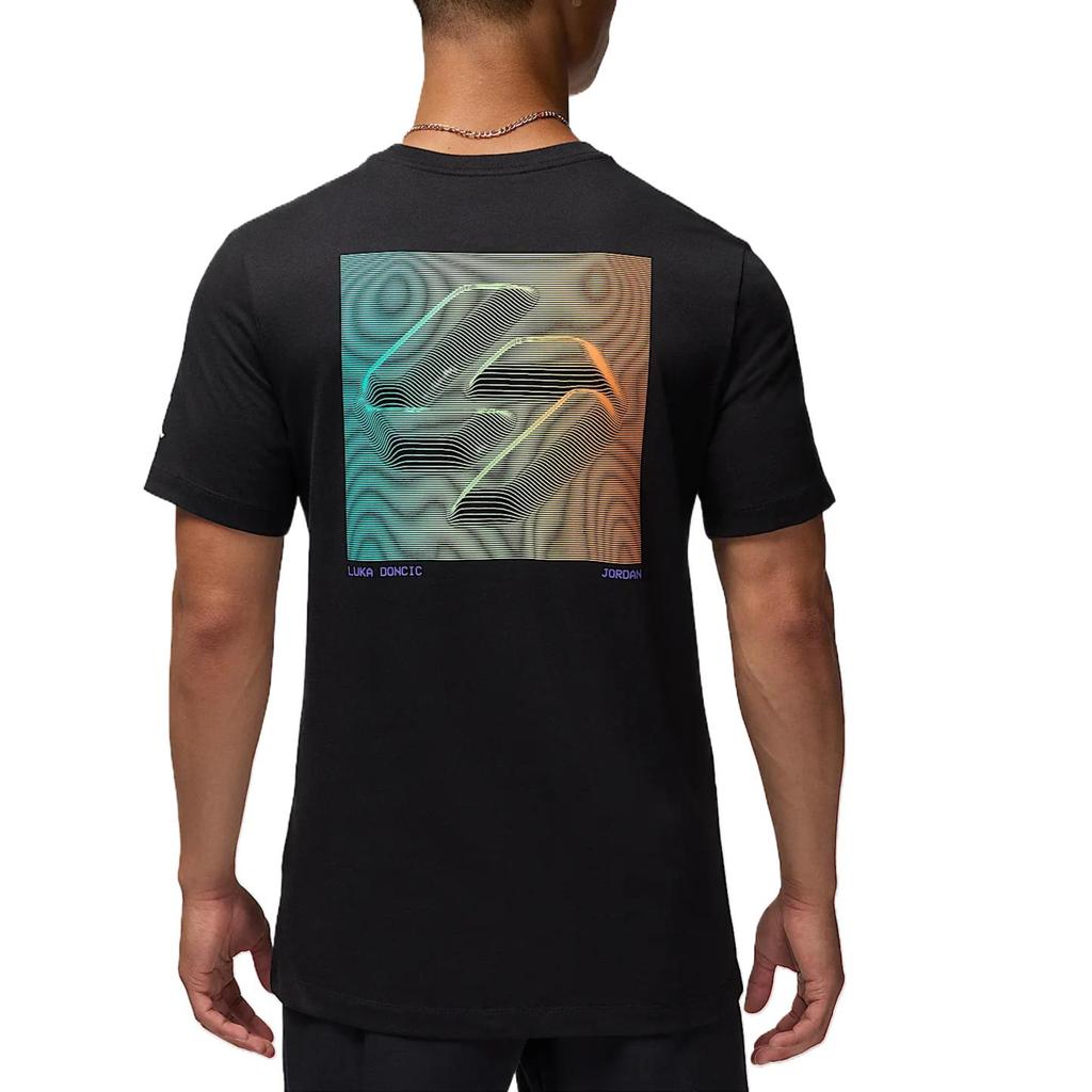 Jordan Comfortable Stylish Minimalist Versatile Short Sleeve T-Shirt Men Tops Black HF8086-010