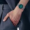 Tissot Quartz Movement 50 Meter Water Resistance Men's Watch 40mm Green Dial Steel Watch Case Steel Strap T143.410.11.091.00