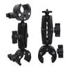 Crab Super Clamp Double Clip Camera Bracket For Dji Action6 5Pro GoPro Insta360 X5 Motorcycle Bicycle Handlebar Mount Accessory