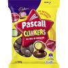 Cadbury Pascall Clinker Milk Chocolate Lollies Snack & Share Bag 160g