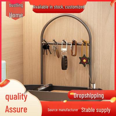 Multi-Purpose Entryway Storage Rack: Key, Shoe, Jewelry & Mask Organizer