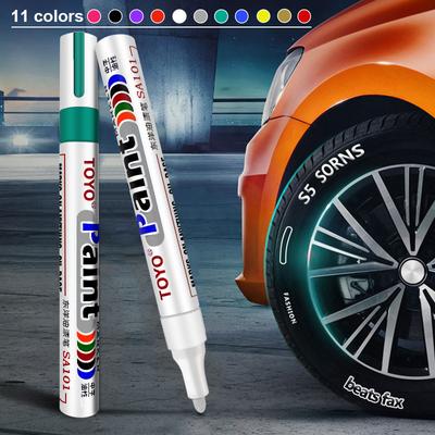 1Pc Waterdichte Autoband Loopvlak Band Verf Pen Markeerstift DIY Art Tekening Pen ZPG