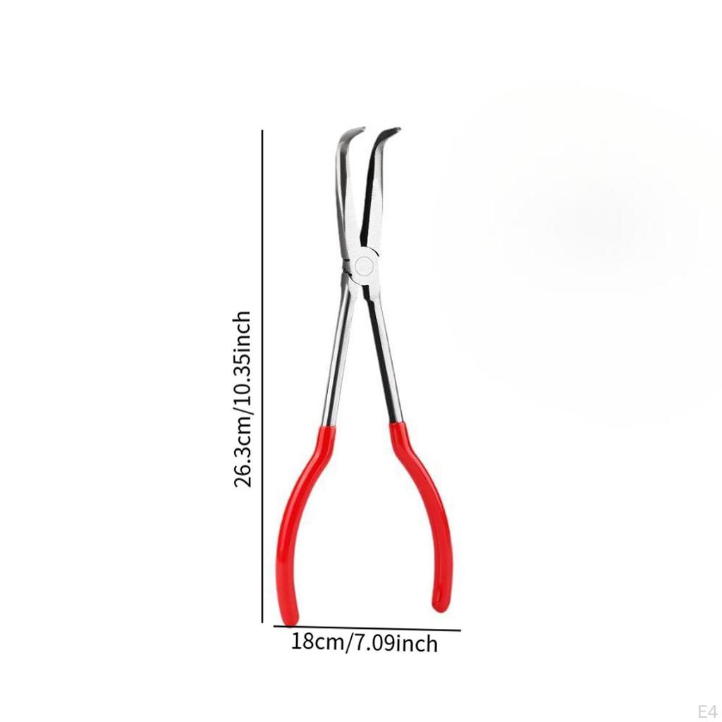 Extended Reach Pliers for Jewelry Crafting with Ergonomic Handles