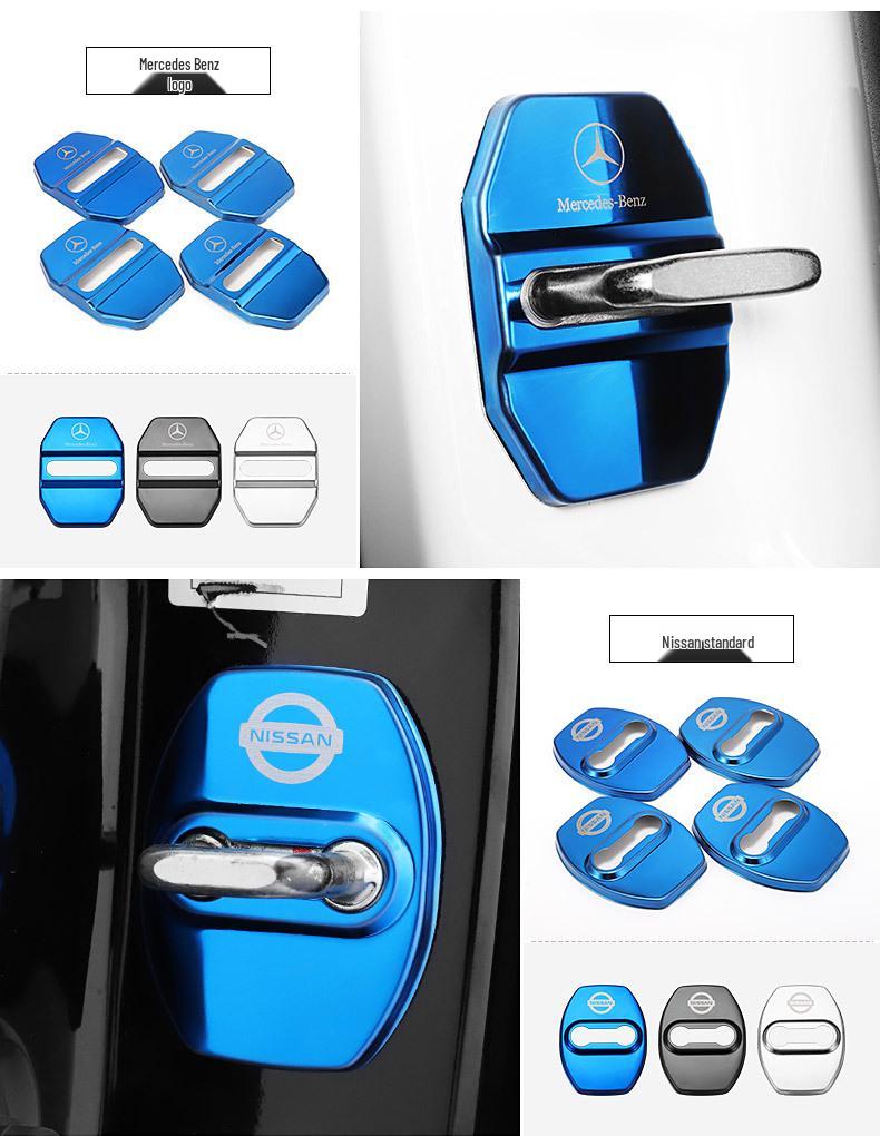 Stainless Steel Door Lock Cover for Buick Excelle, Regal, LaCrosse, and Envision