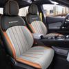 Shadow Leopard Perforated Leather Universal Seat Cushion for Five-Seater Cars