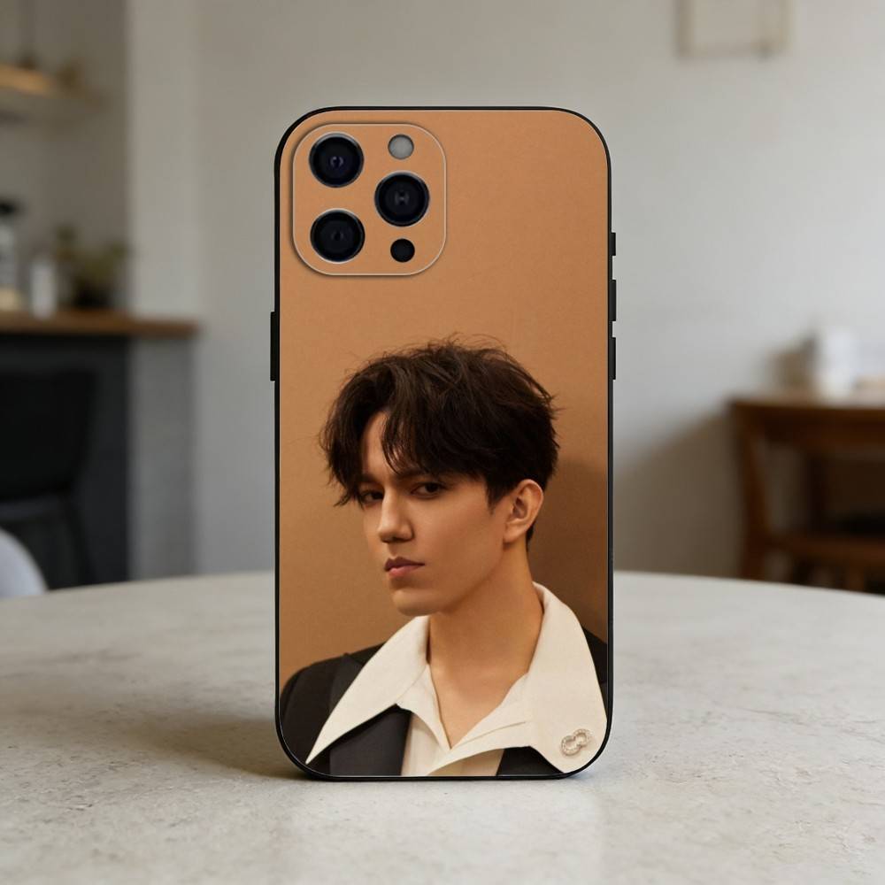 Dimash Kudaibergen Singer Phone Case For iPhone 17,16,15,14,13,12,11 Plus,Pro,Max,Mini Silicone black Soft Cover