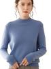 Women's Cashmere Half-High Collar Sweater - Thickened Wool Knit Base Layer for Autumn/Winter