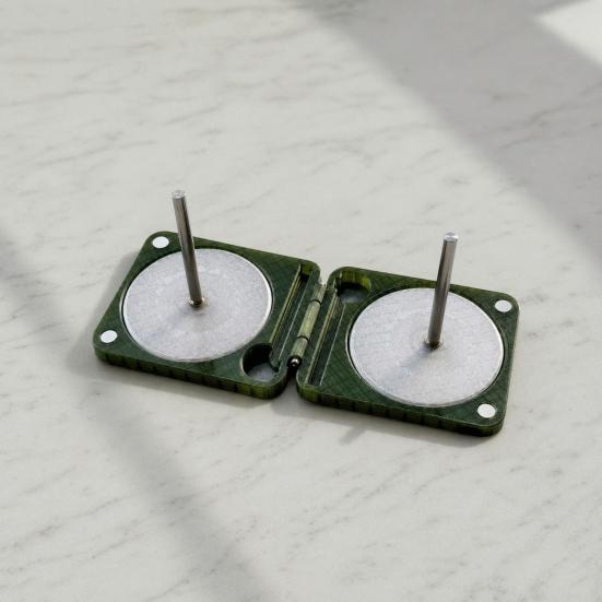 Opvouwbare Garenspoelhouder voor Breien, Inklapbare Garendispenser met Soepele Geleider, Draagbare Garen Dispenser voor Haken, Reis Opberg Organizer
