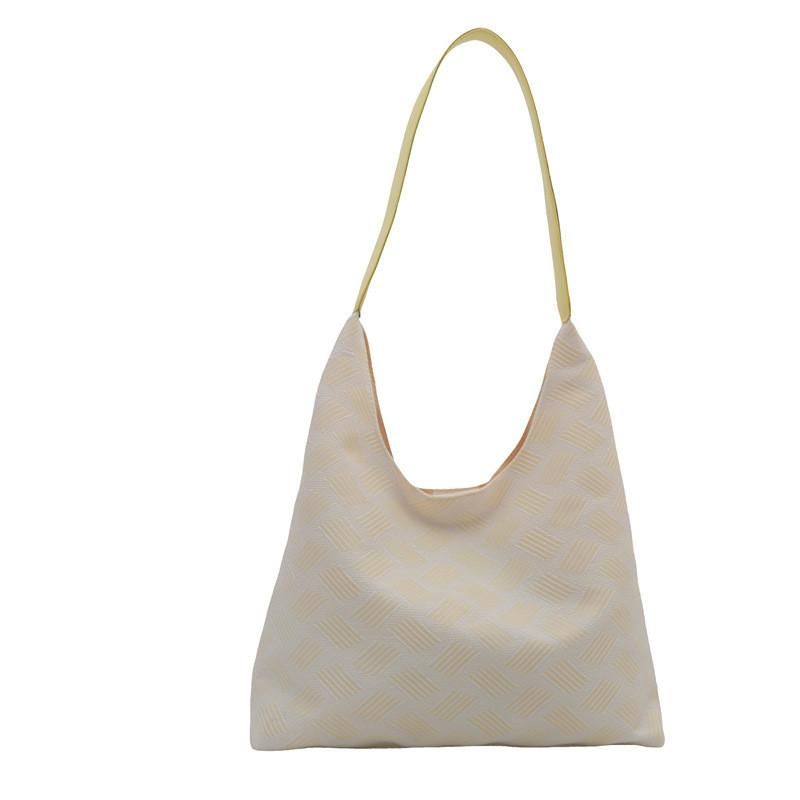 2024 Summer New Korean Style Fashionable Casual Tote Bag For Women In Green Yellow Pink Purple