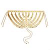 Multi-layer Disc Tassel Head Chain Gold Color Bridal Headdress Headwear Accessories  Arab Bride