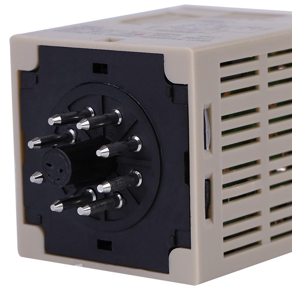 110V AC DH48S S 0.1s~99h Cycle Control Digital Display Time Relay with Base