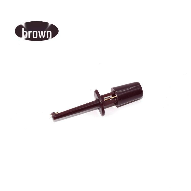 

Single Hook Test Clip for Circuit Board Detection коричневий