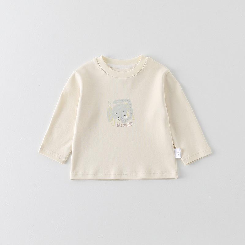 Infant Boys' Cartoon Long-Sleeved T-Shirt - 2026 Spring Collection