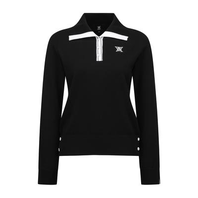 ANEW GOLF Women Sp Collar Point Sweater_Bk