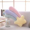 Nordic style pillow bedside rainbow moon star shell cushion pillow stuffed PP cotton toy Children girl plush dolls gift toys