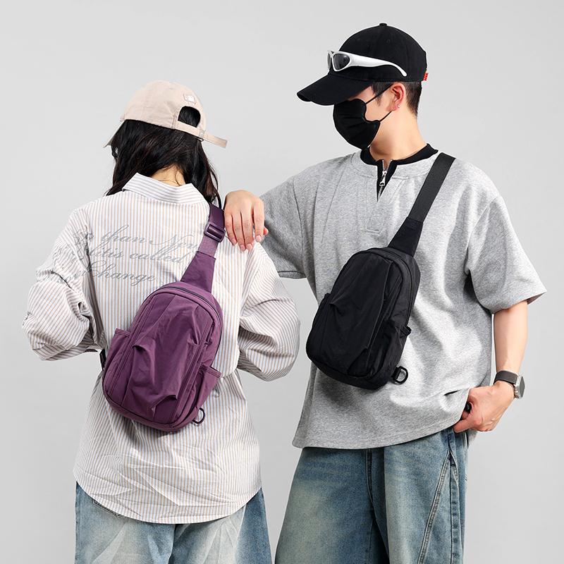 Geantă de Umăr Multifuncțională Unisex pentru Exterior, Purtată pe Diagonală, pe Piept