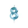 Birthday Wedding Anniversary Dessert Cake Decorating Supplies, 10pcs Birthday Number Candle Party Cake Decorating