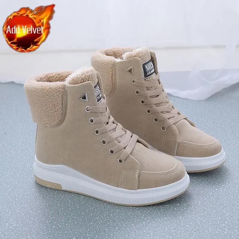 

Элегантные женские зимние сапоги на среднем каблуке, ботильоны, женская обувь с круглым носком, новинка зимы 2024 года, новинка, дизайнерская роскошь 40