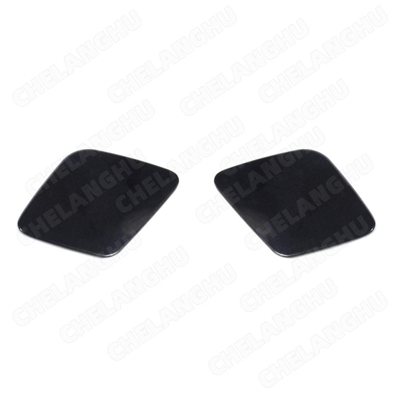 1Pair Front Headlight Washer Lift Cylinder Spray Nozzle Jet Cleaner Cover For Volvo V40 2014 2015 2016 Car Accessories Cap