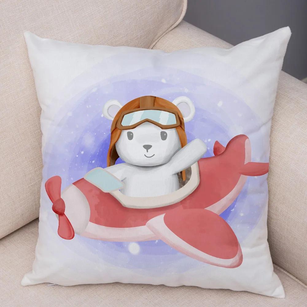 Cute Animal Decorative Pillowcase Living Room Office Ornaments Home Pillowcase