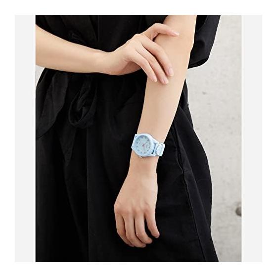 [Citizen Q&Q] Watch Analog Waterproof Urethane Strap VS40-011 Women's Blue
